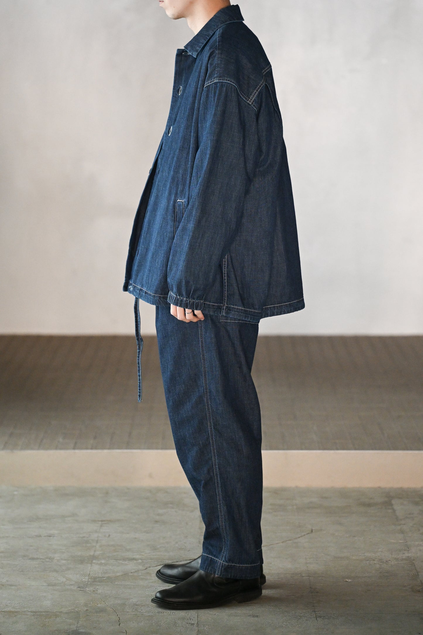 CASEY CASEY / EUDES DENIM SHIRT -INDIGO