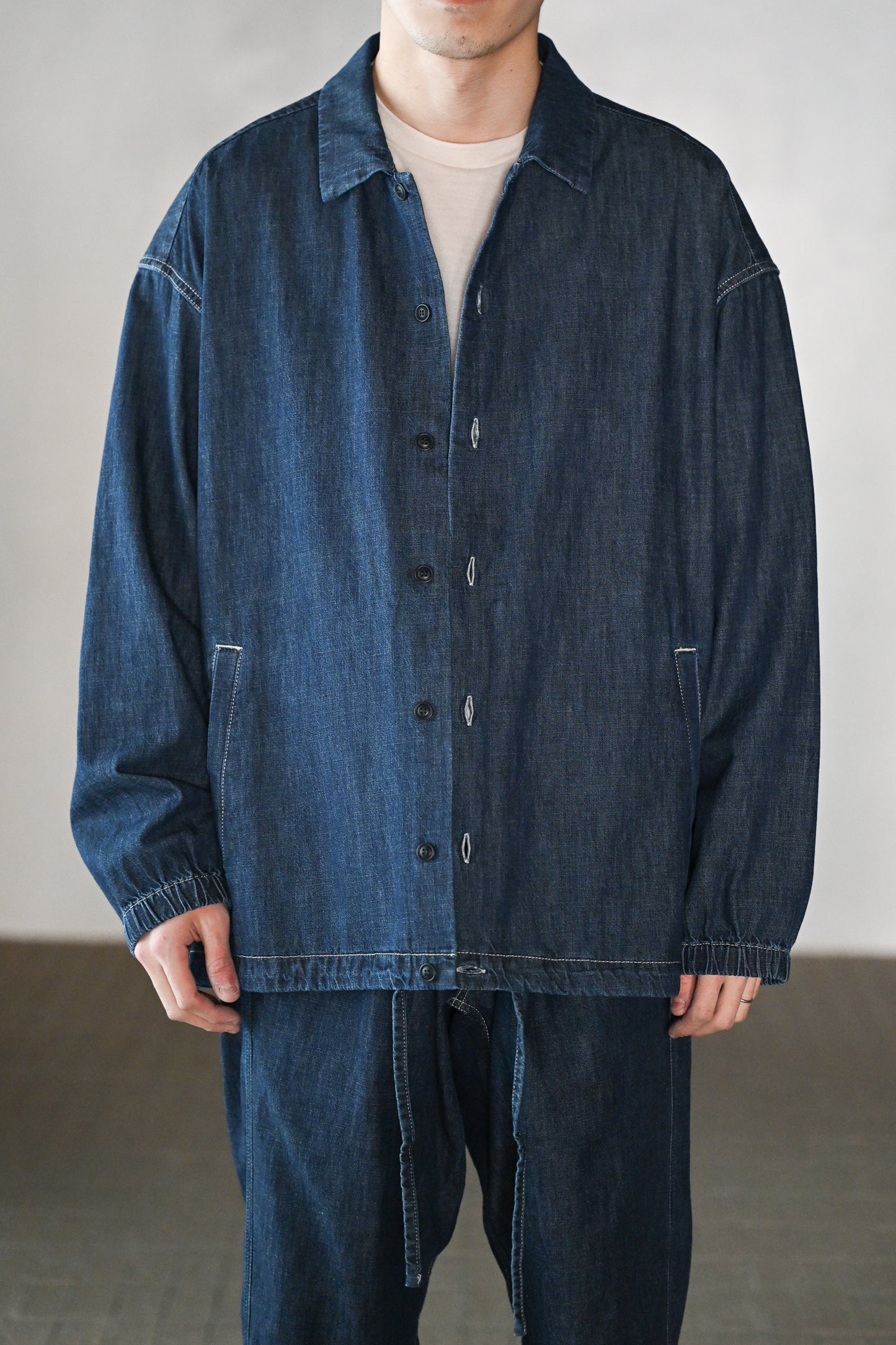 CASEY CASEY / EUDES DENIM SHIRT -INDIGO