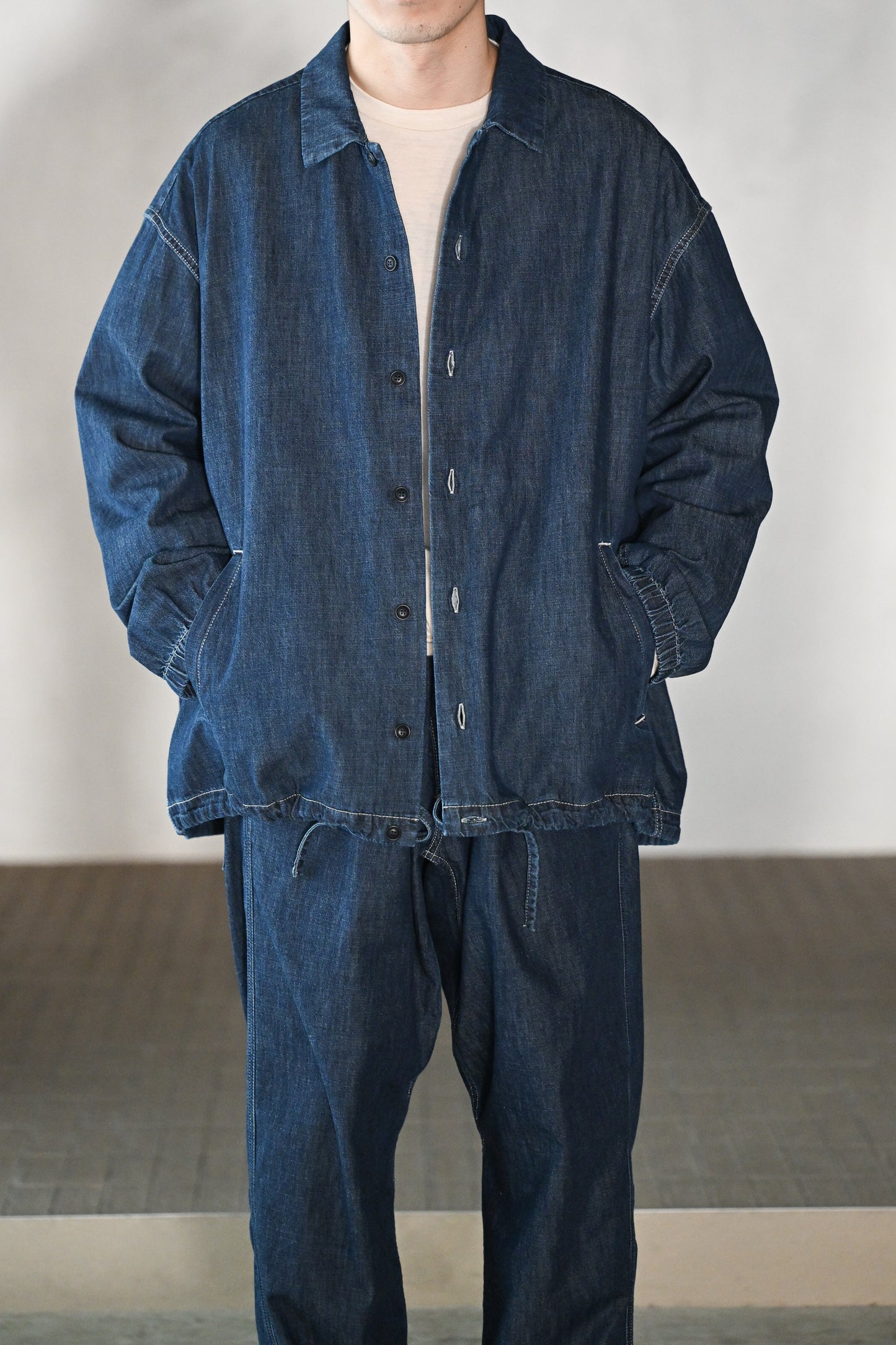 CASEY CASEY / EUDES DENIM SHIRT -INDIGO