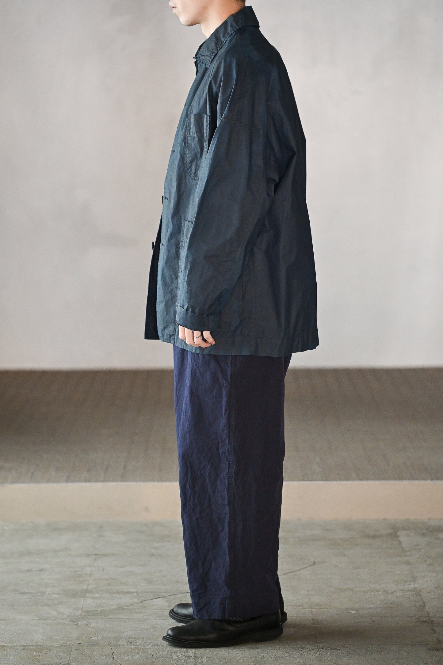 CASEY CASEY / HIGA TRAVAIL JACKET -NAVY