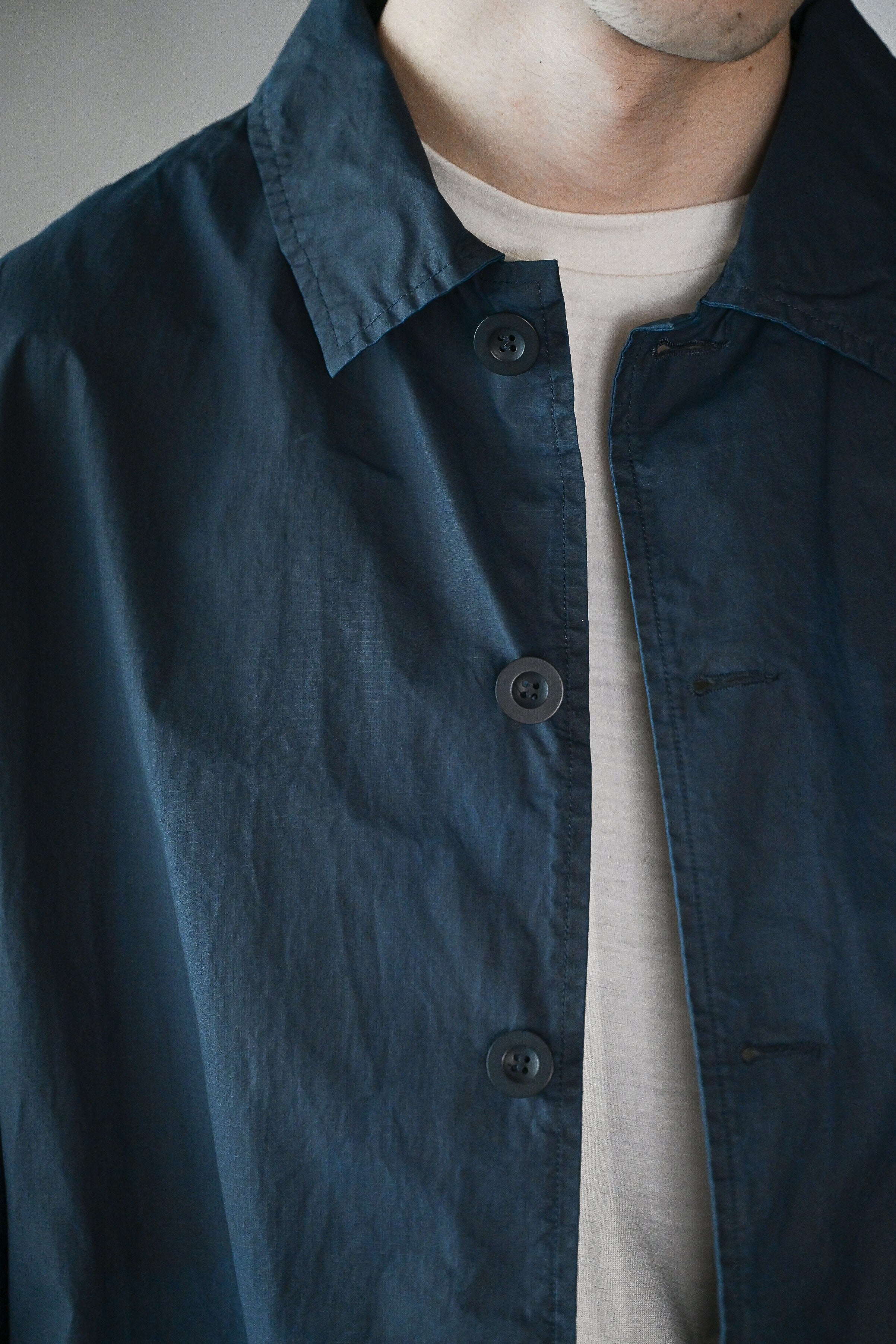 CASEY CASEY / HIGA TRAVAIL JACKET -NAVY – and father