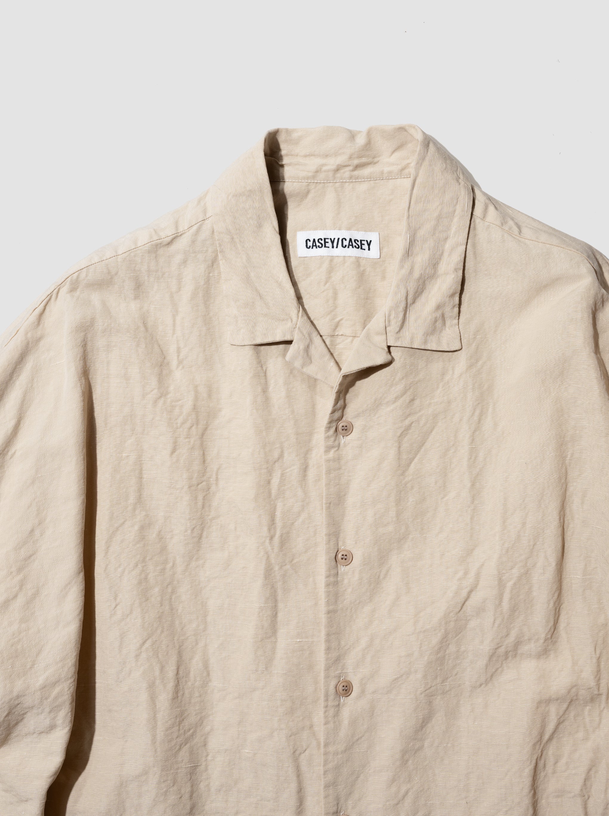 CASEY CASEY / APRIL SHIRT -IVORY – and father
