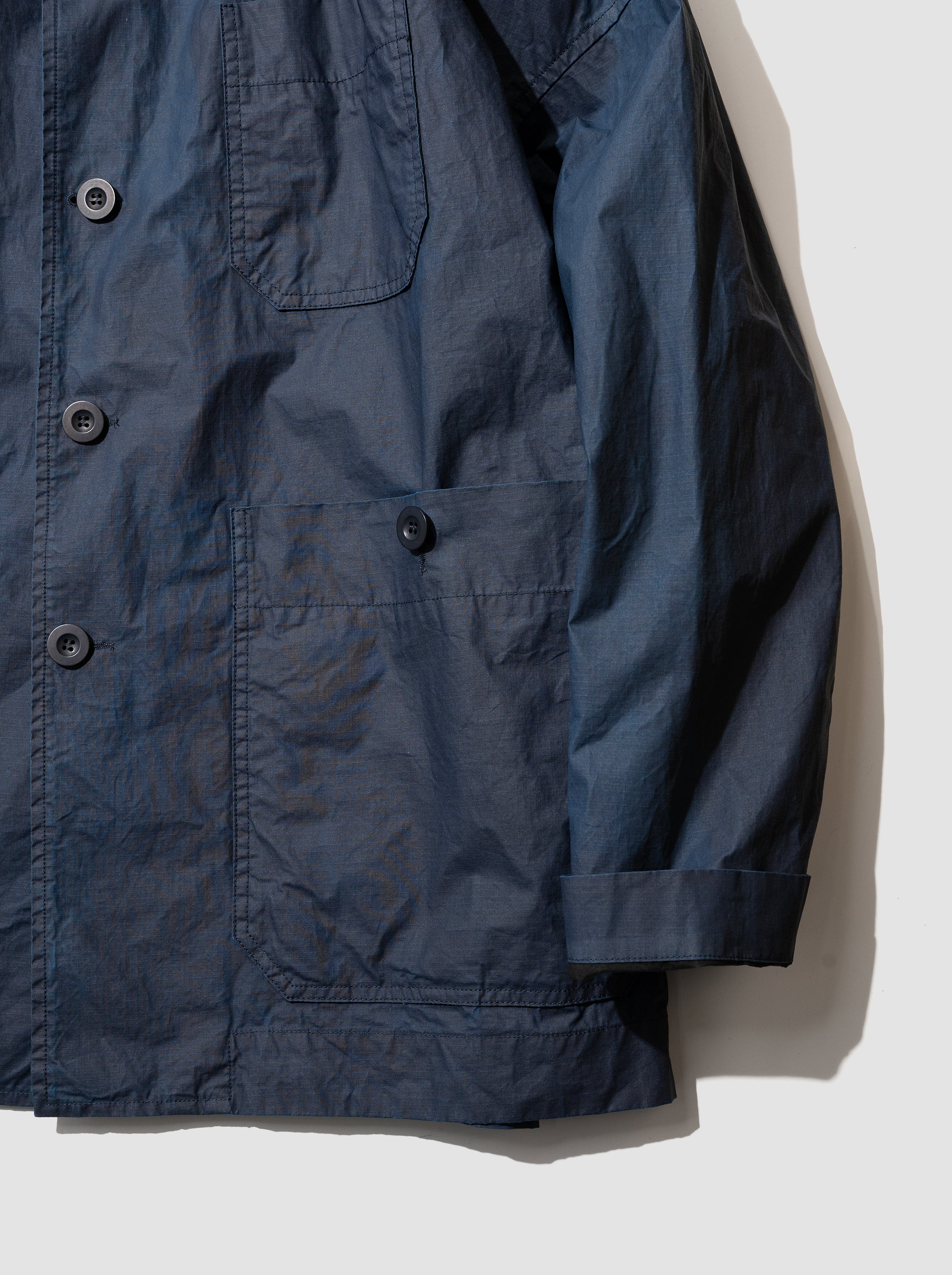 CASEY CASEY / HIGA TRAVAIL JACKET -NAVY