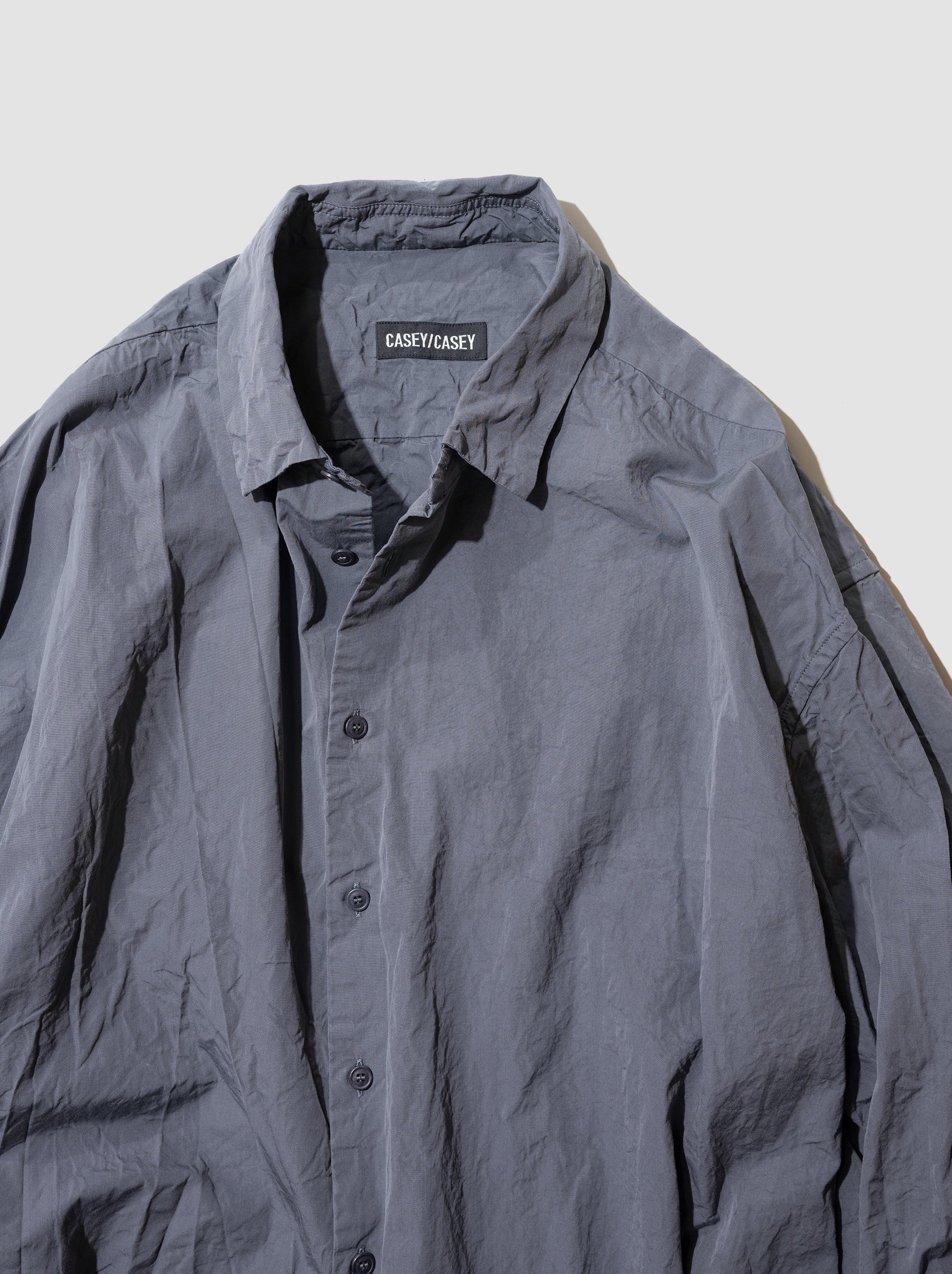 CASEY CASEY / HAMNET SHIRT -GREY – and father