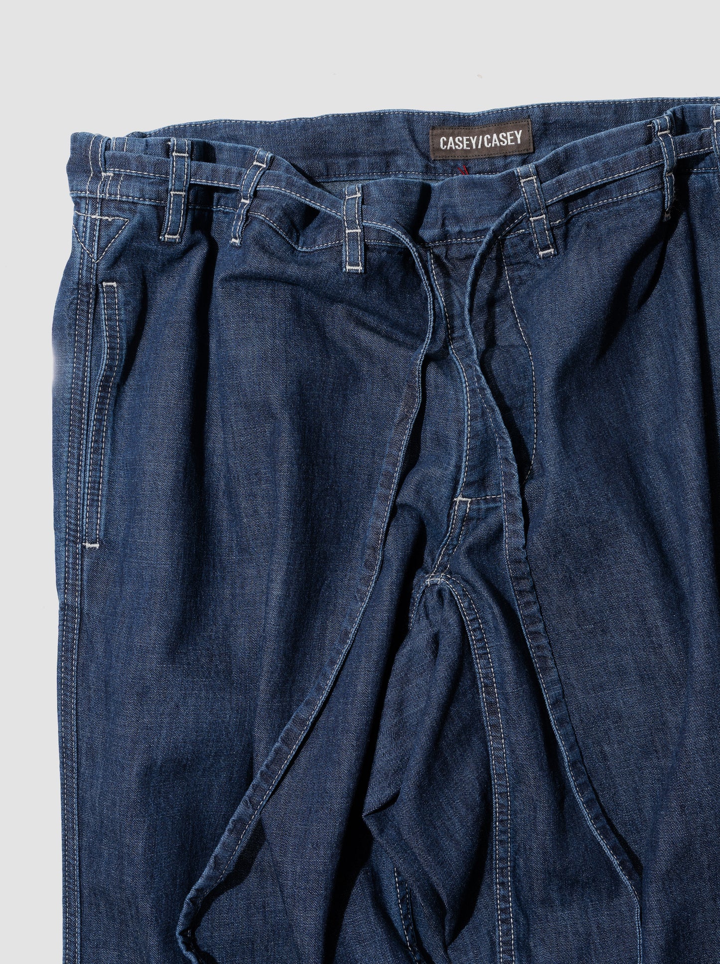 CASEY CASEY / TIE ME UP PANT -INDIGO