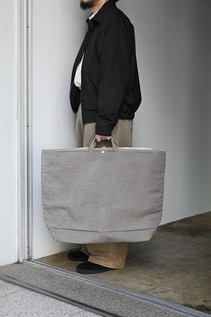 ANCELLM / ANCELLM with This is a(n) C/R DUCK BAG -GREIGE