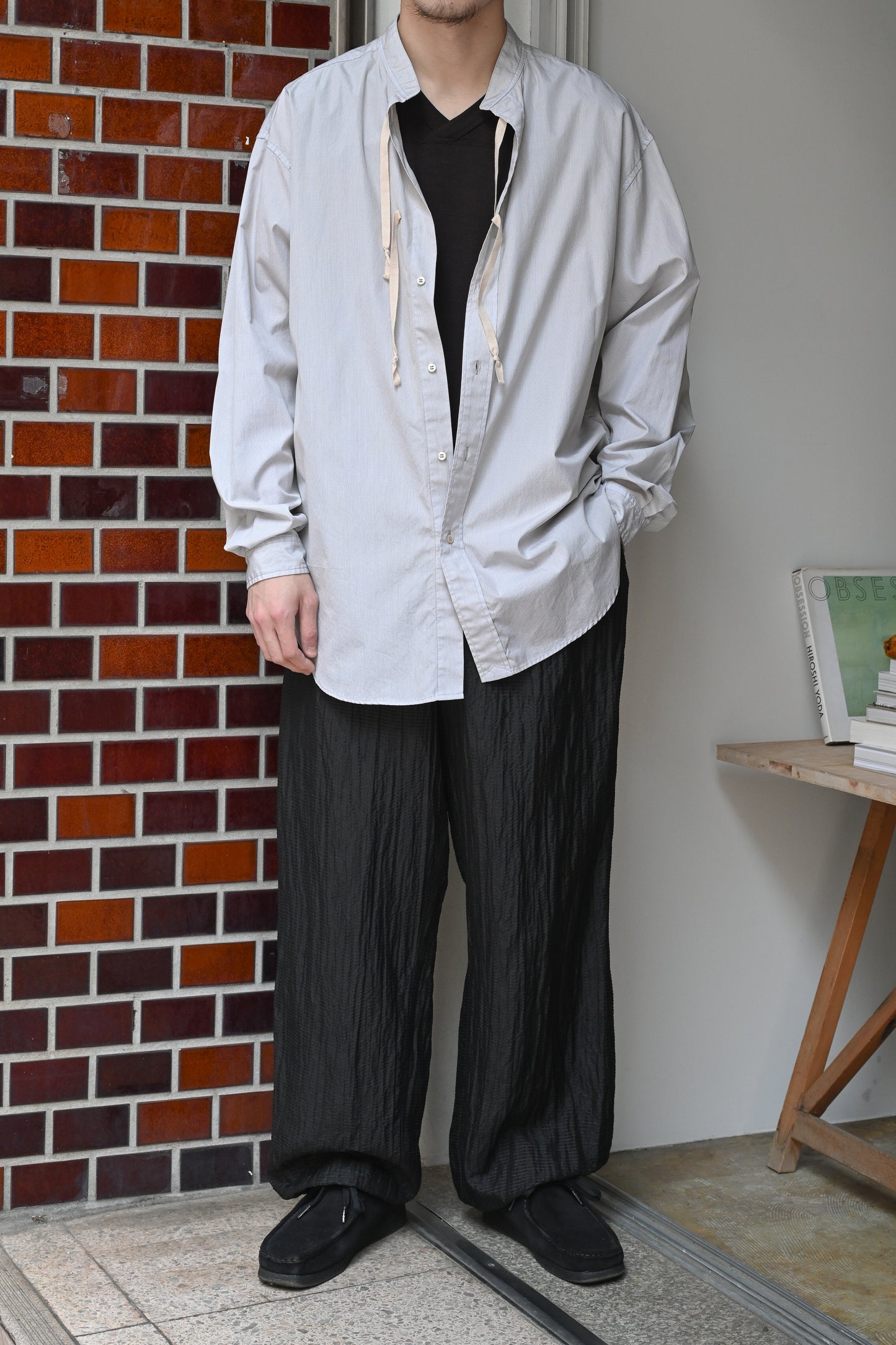 barbell object / tape sh -DULL BEIGE
