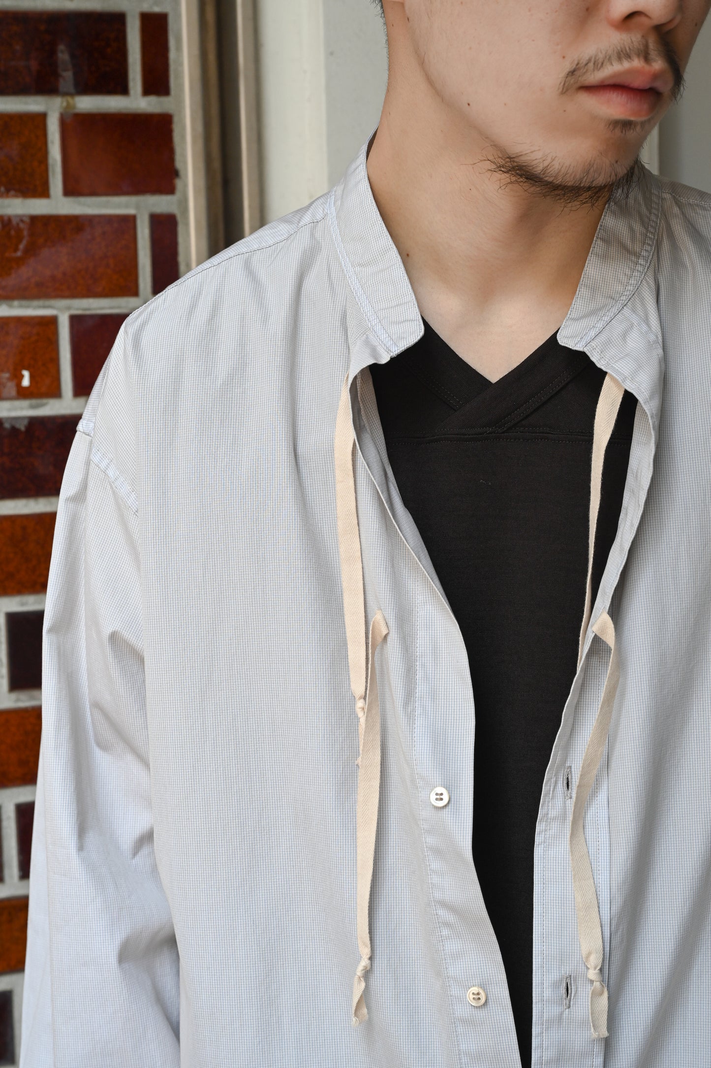 barbell object / tape sh -DULL BEIGE
