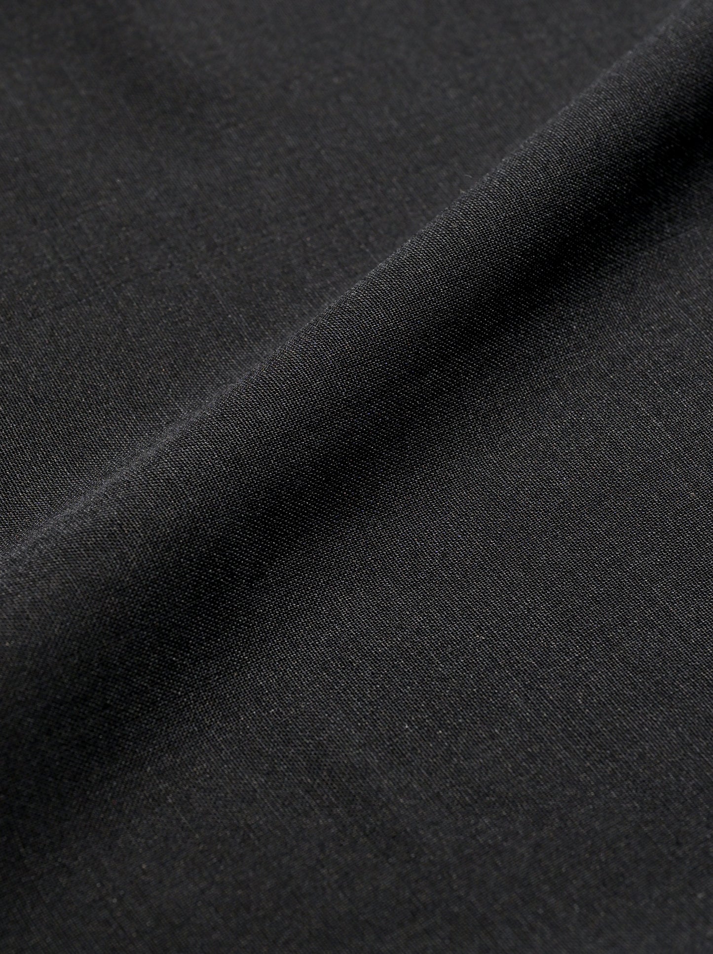 ANCELLM / BELTED WOOL SLACKS -BLACK