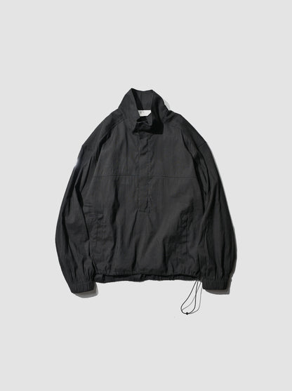 ANCELLM / L/N PULLOVER SHIRT -BLACK