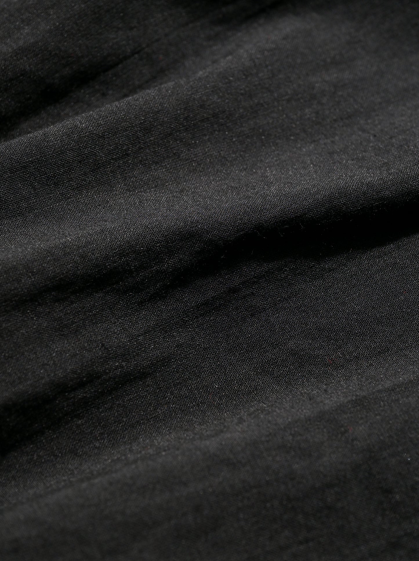 ANCELLM / L/N PULLOVER SHIRT -BLACK