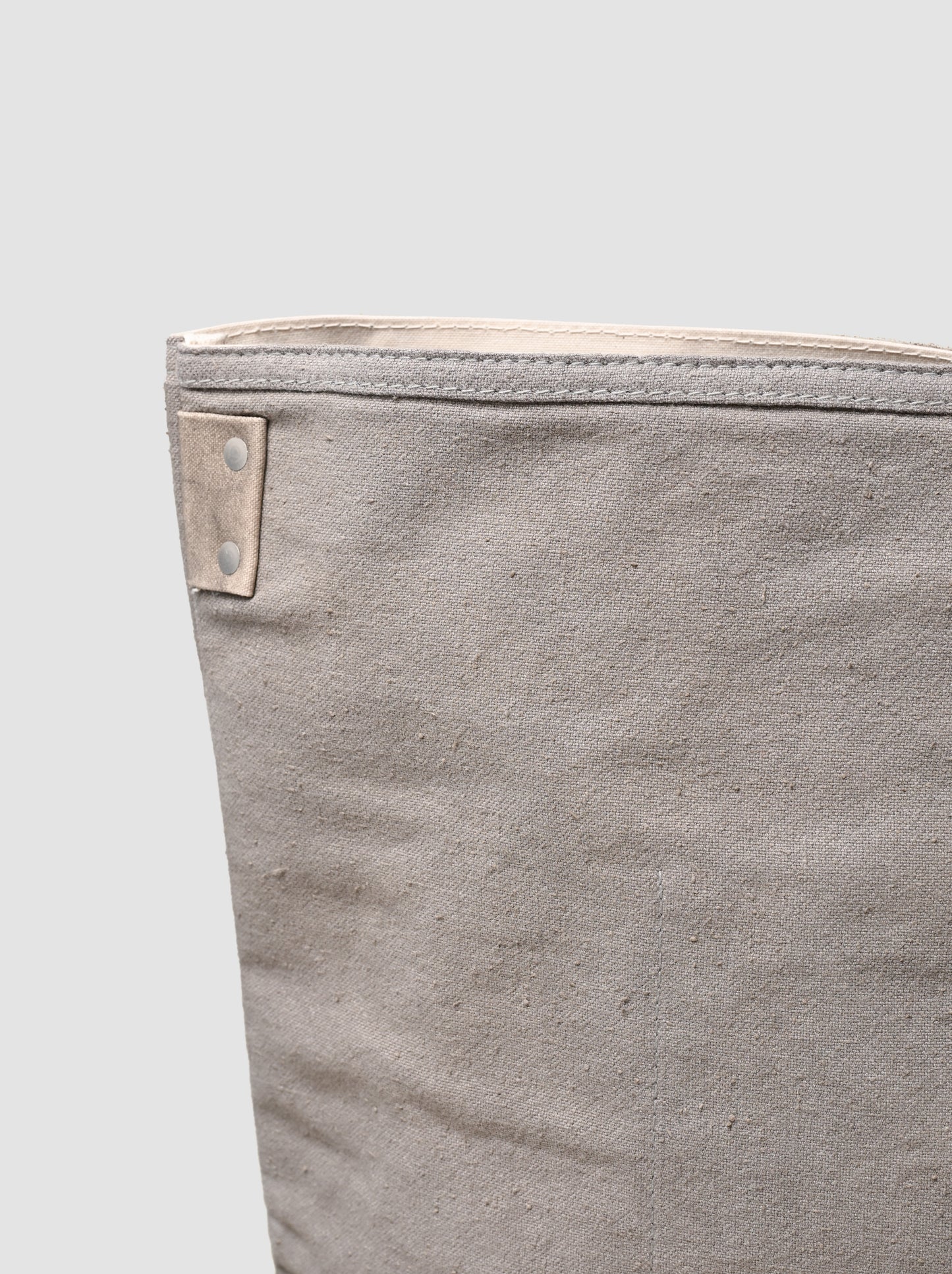 ANCELLM / ANCELLM with This is a(n) C/R DUCK BAG -GREIGE