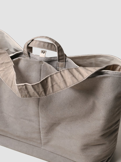 ANCELLM / ANCELLM with This is a(n) C/R DUCK BAG -GREIGE