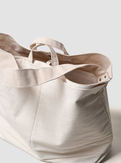 ANCELLM / ANCELLM with This is a(n) C/R DUCK BAG -WHITE