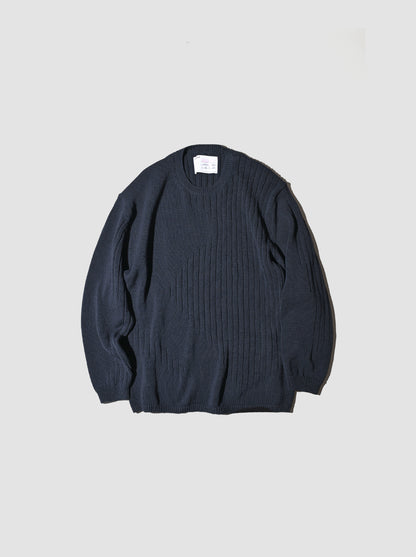 A MACHINE / Pullover Sweater/Brooks Brothers Illustlation Sweater(1982/CHRISTMAS) -NAVY