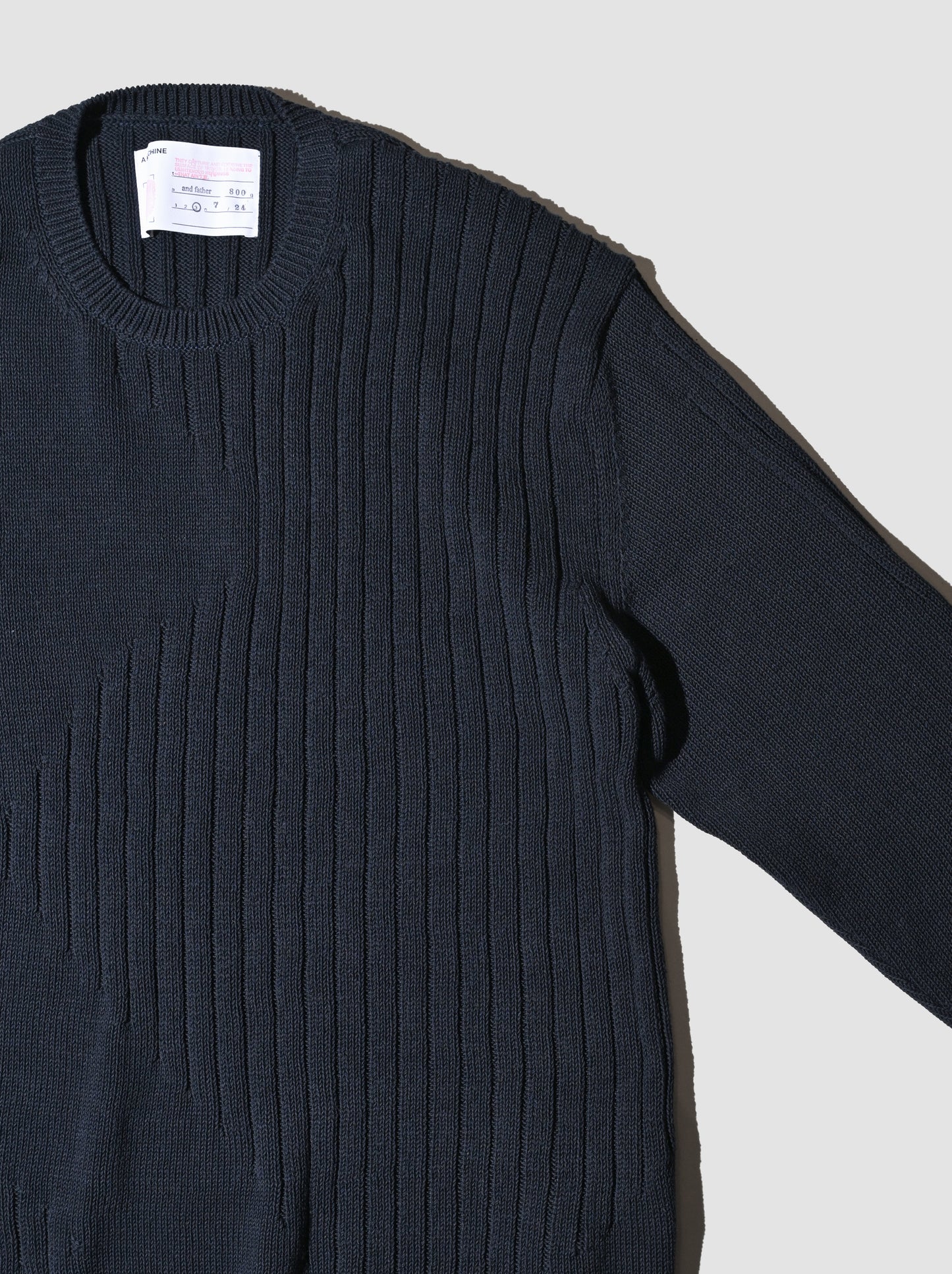 A MACHINE / Pullover Sweater/Brooks Brothers Illustlation Sweater(1982/CHRISTMAS) -NAVY