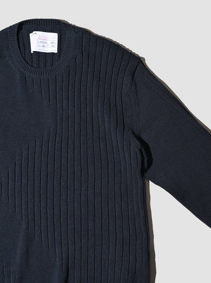 A MACHINE / Pullover Sweater/Brooks Brothers Illustlation Sweater(1982/CHRISTMAS) -NAVY