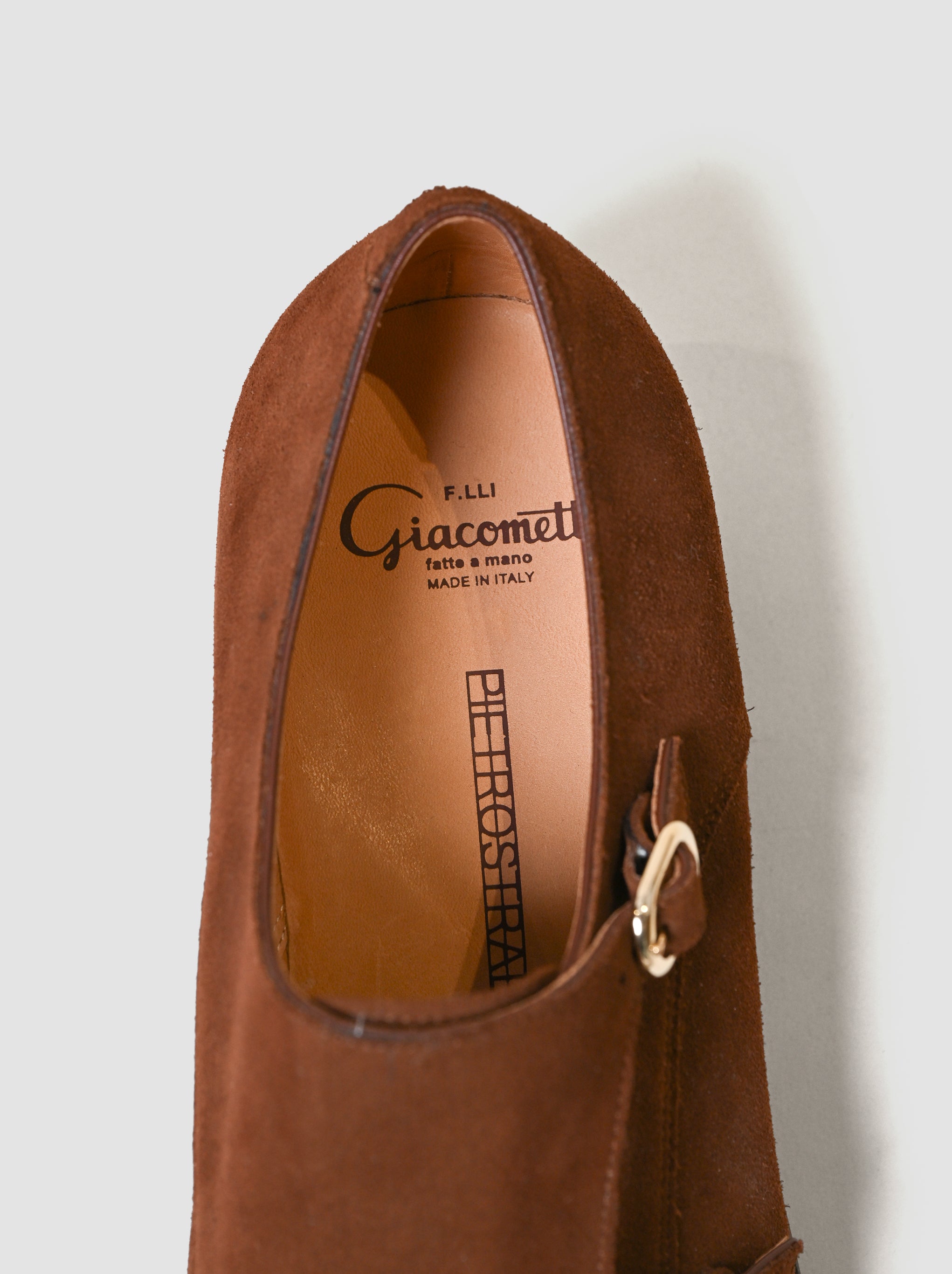 F.LLI Giacometti / FG183 massimo （SHARK SOLE DOUBLE MONK） -SUPER BUCK SNUFF