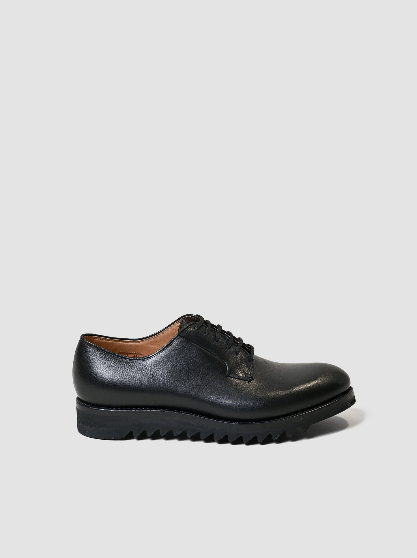 F.LLI Giacometti / FG173 massimo （SHARK SOLE PLAIN TOE） -SCOZIA NERO