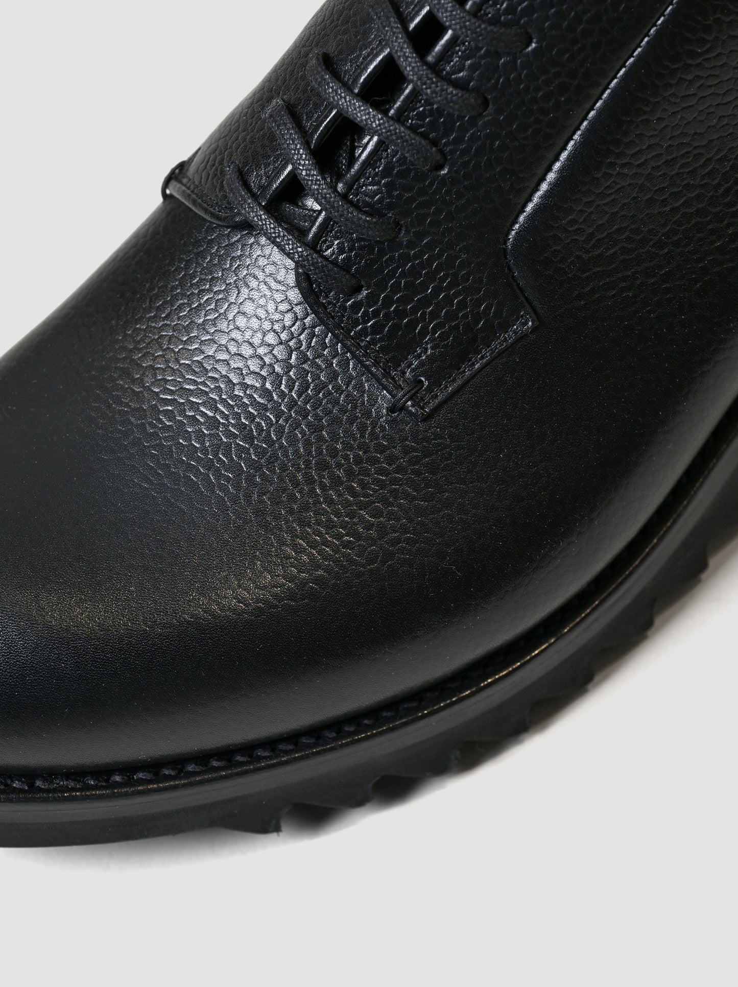 F.LLI Giacometti / FG173 massimo （SHARK SOLE PLAIN TOE） -SCOZIA NERO