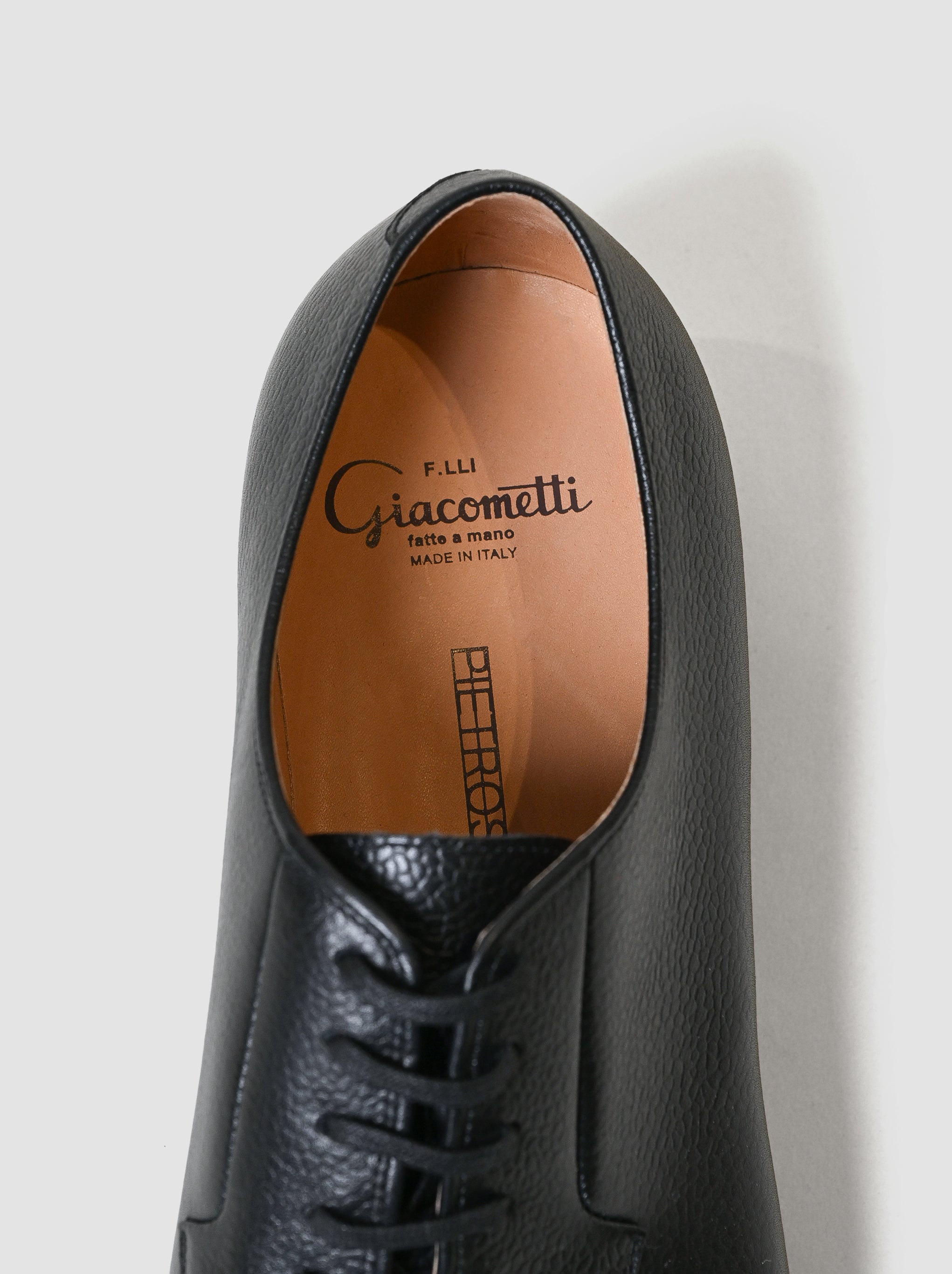 F.LLI Giacometti / FG173 massimo （SHARK SOLE PLAIN TOE） -SCOZIA
