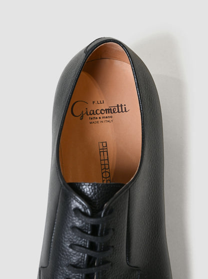 F.LLI Giacometti / FG173 massimo （SHARK SOLE PLAIN TOE） -SCOZIA NERO