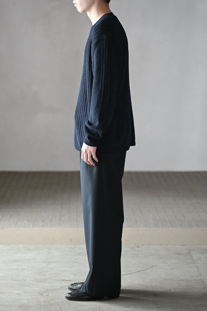 A MACHINE / Pullover Sweater/Brooks Brothers Illustlation Sweater(1982/CHRISTMAS) -NAVY