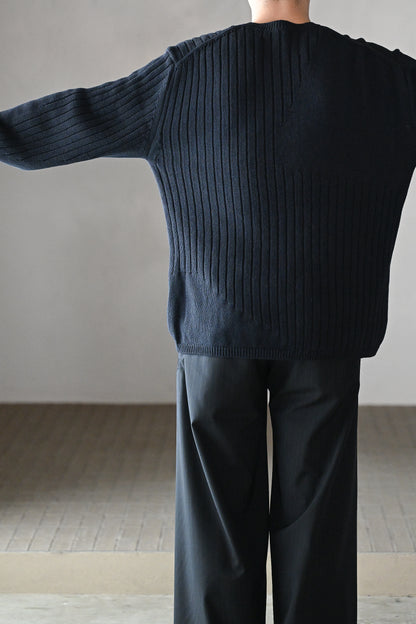 A MACHINE / Pullover Sweater/Brooks Brothers Illustlation Sweater(1982/CHRISTMAS) -NAVY