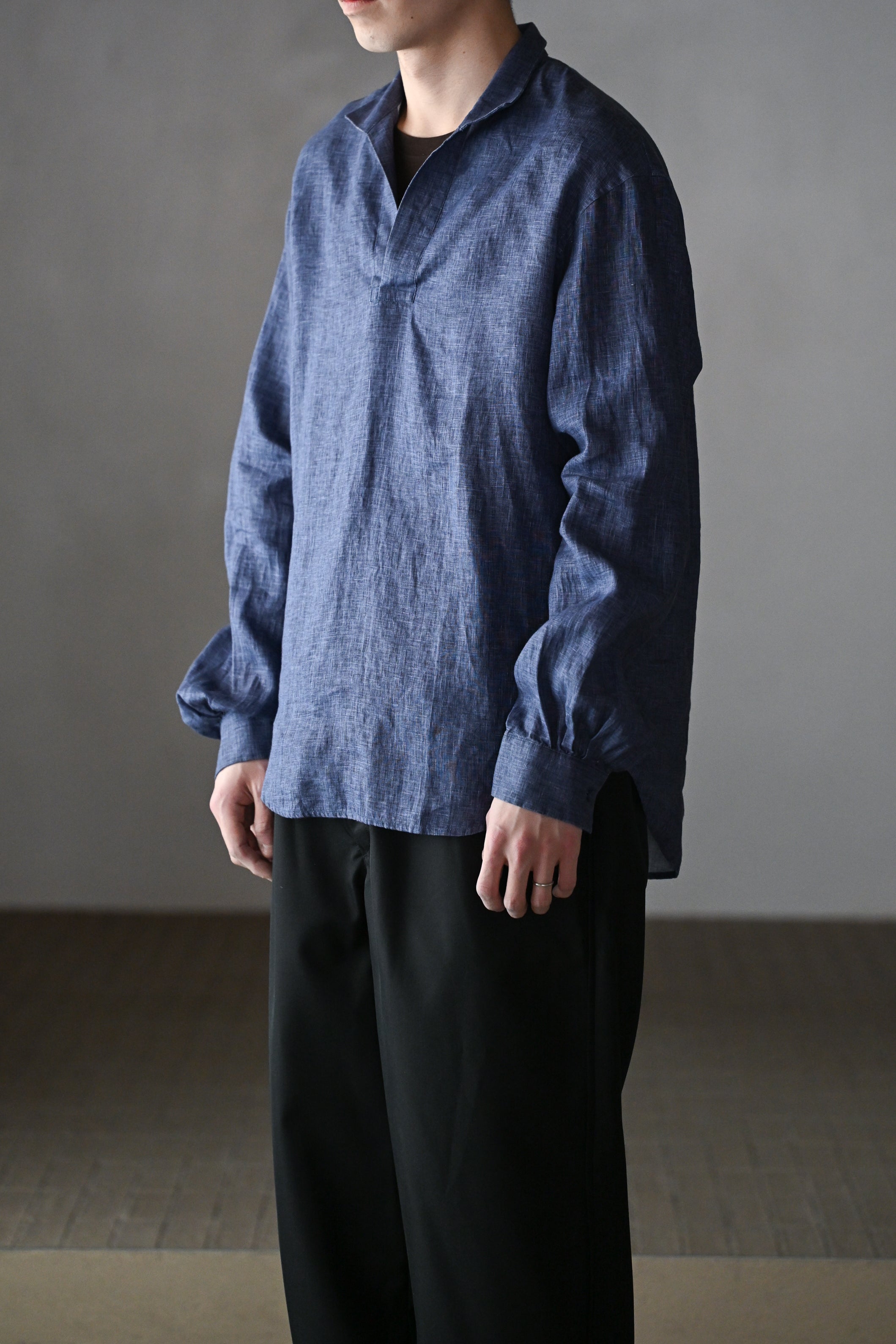 BOURRIENNE Paris X / SCULPTEUR LIN MARINE -BLUE – and father