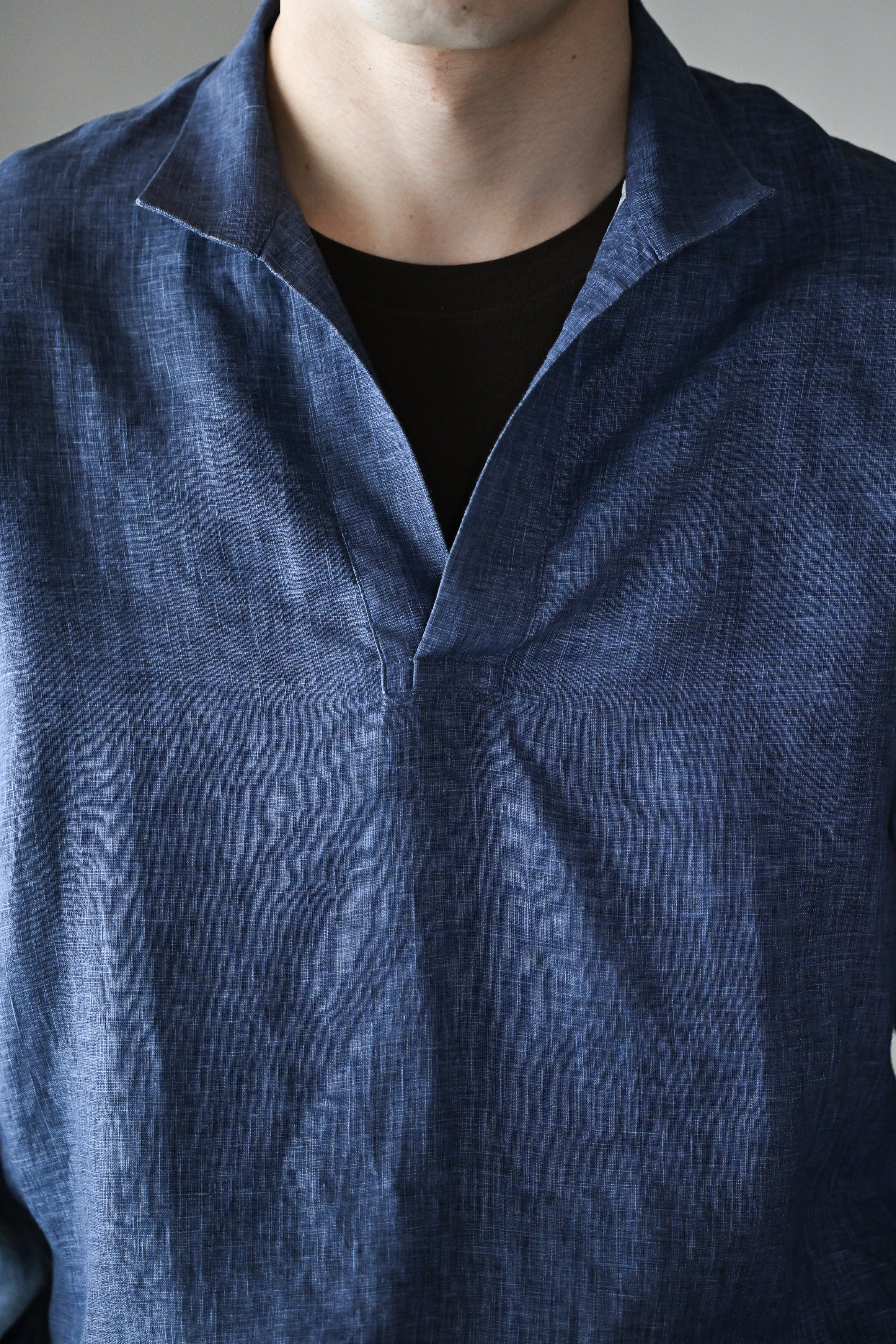 BOURRIENNE Paris X / SCULPTEUR LIN MARINE -BLUE – and father