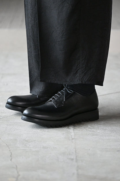 F.LLI Giacometti / FG173 massimo （SHARK SOLE PLAIN TOE） -SCOZIA NERO