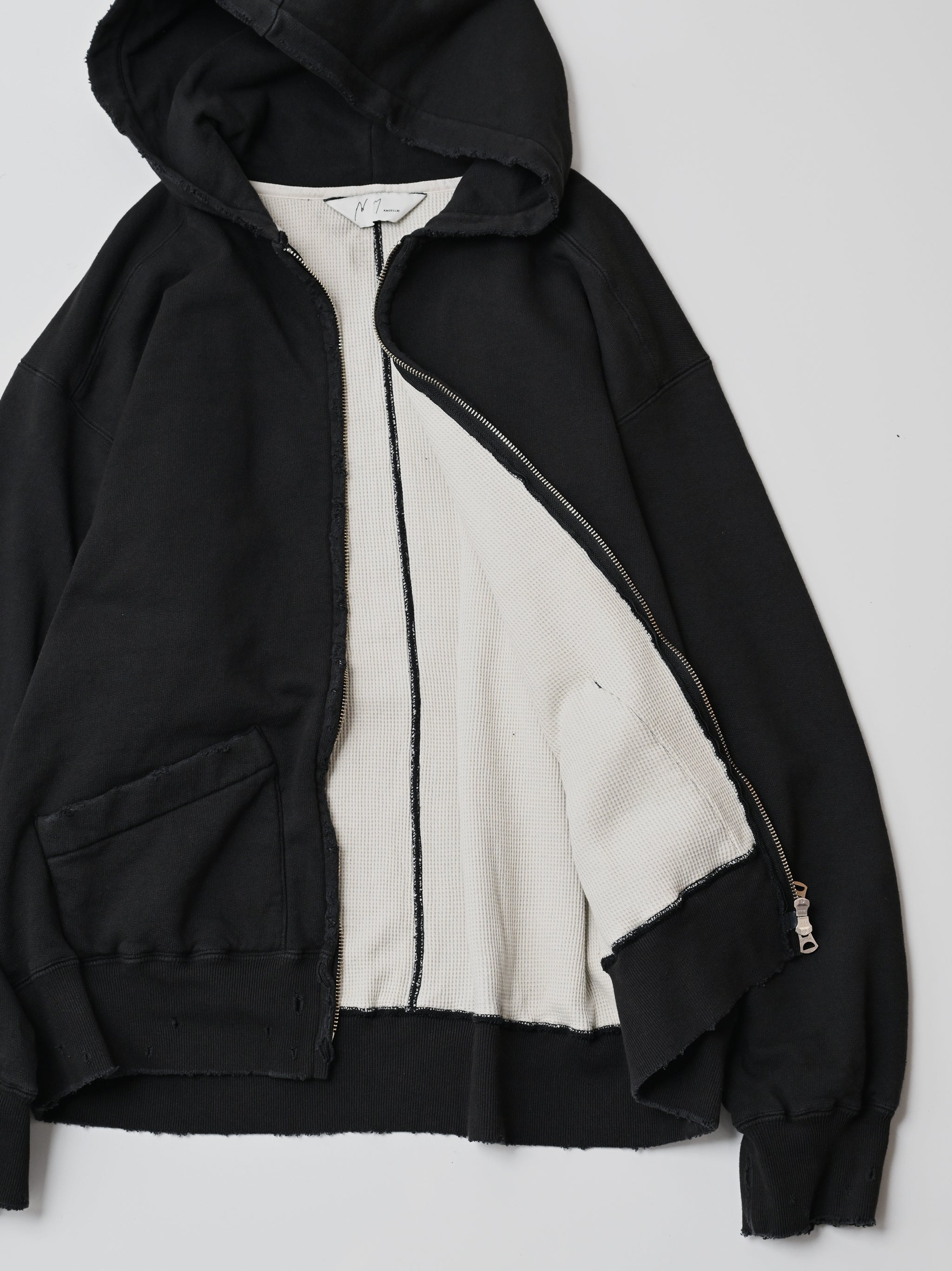 新品 25ss ANCELLM ZIP HOODIE サイズ1 2025SS】 ANCELLM (アンセルム) 