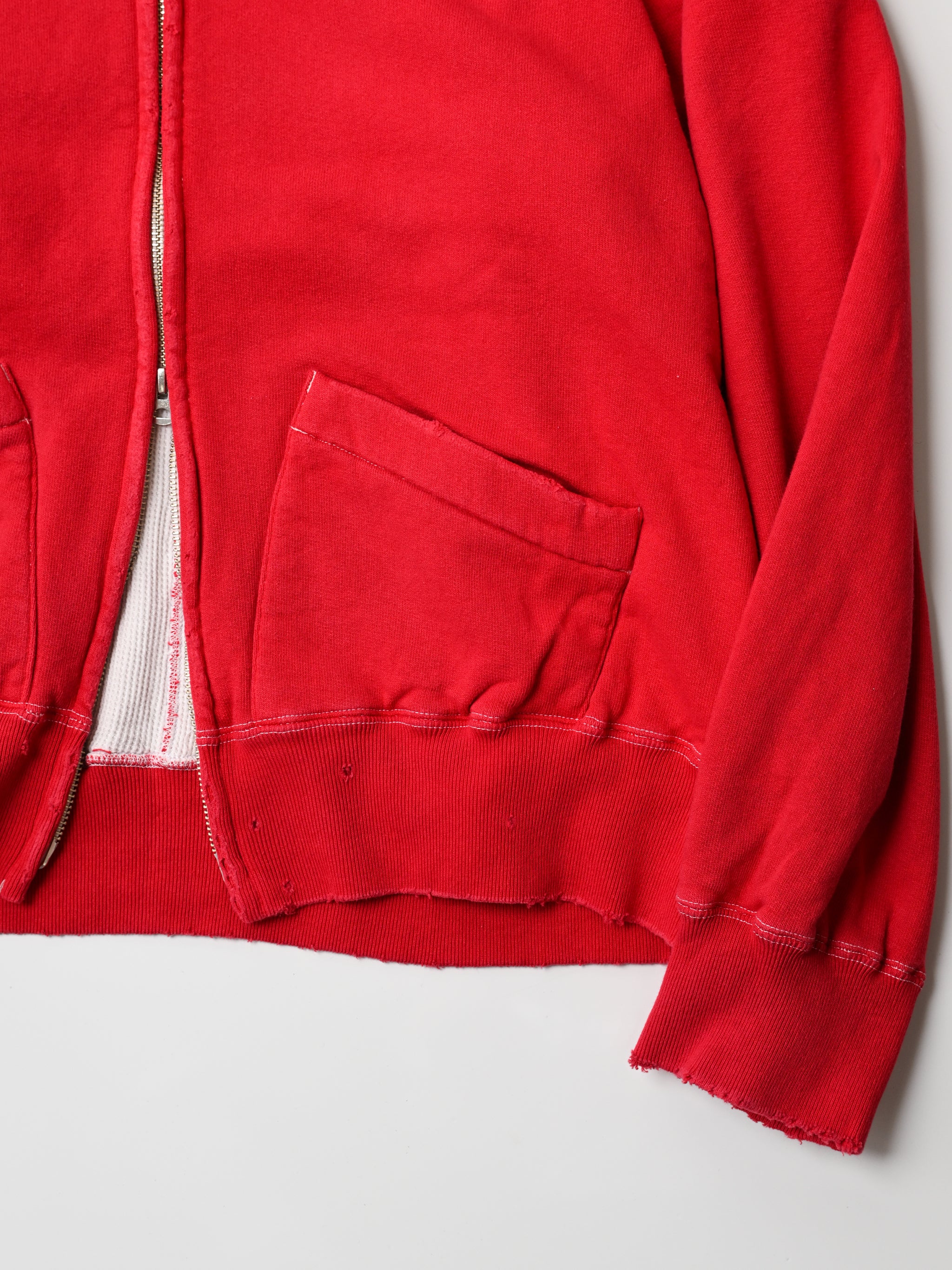 ANCELLM / ZIP UP HOODIE -RED – and father