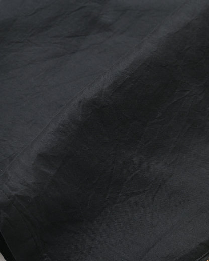 barbell object / zipper pt -BLACK