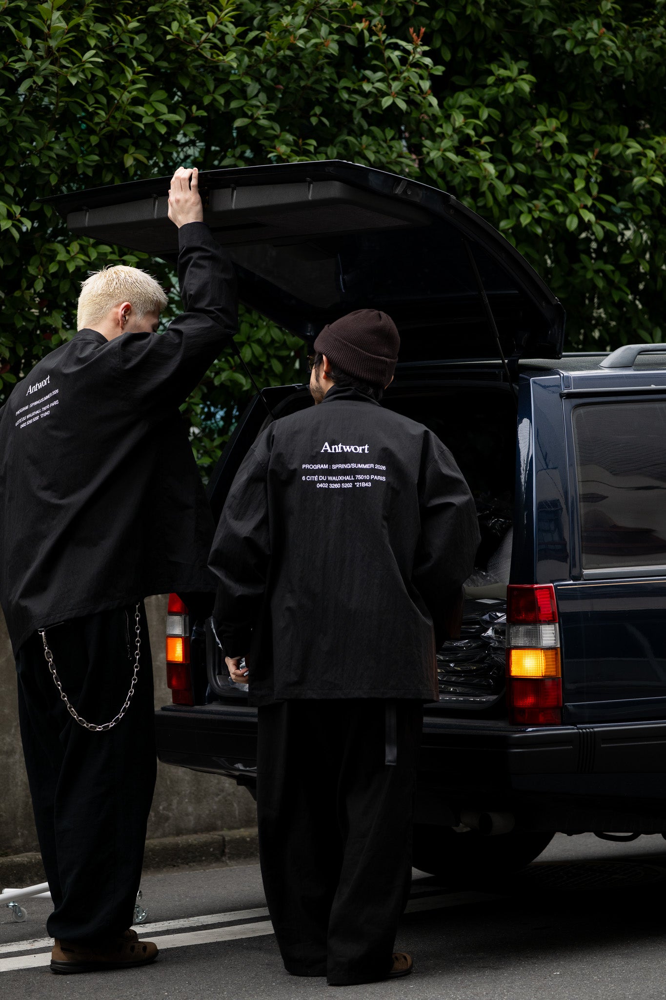 Antwort / EX. DESIGN TEAM SHIRT JACKET -BLACK