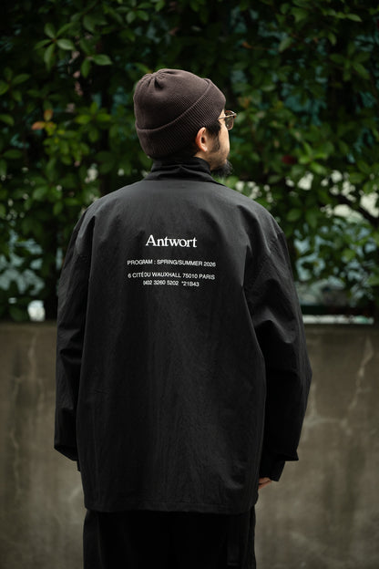 Antwort / EX. DESIGN TEAM SHIRT JACKET -BLACK