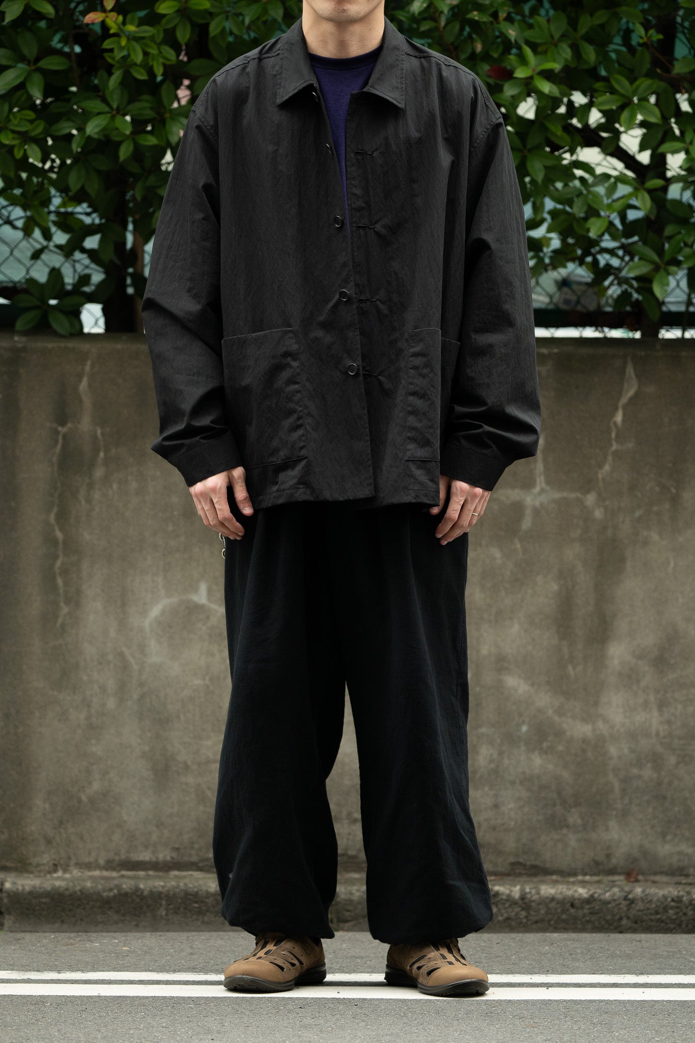 Antwort / EX. DESIGN TEAM SHIRT JACKET -BLACK