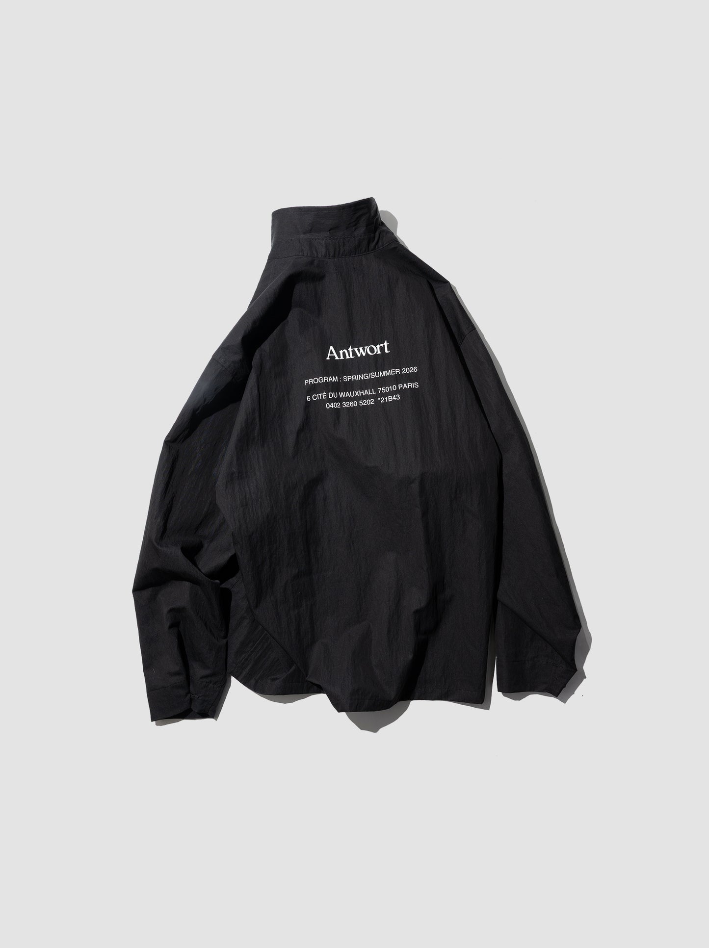 Antwort / EX. DESIGN TEAM SHIRT JACKET -BLACK