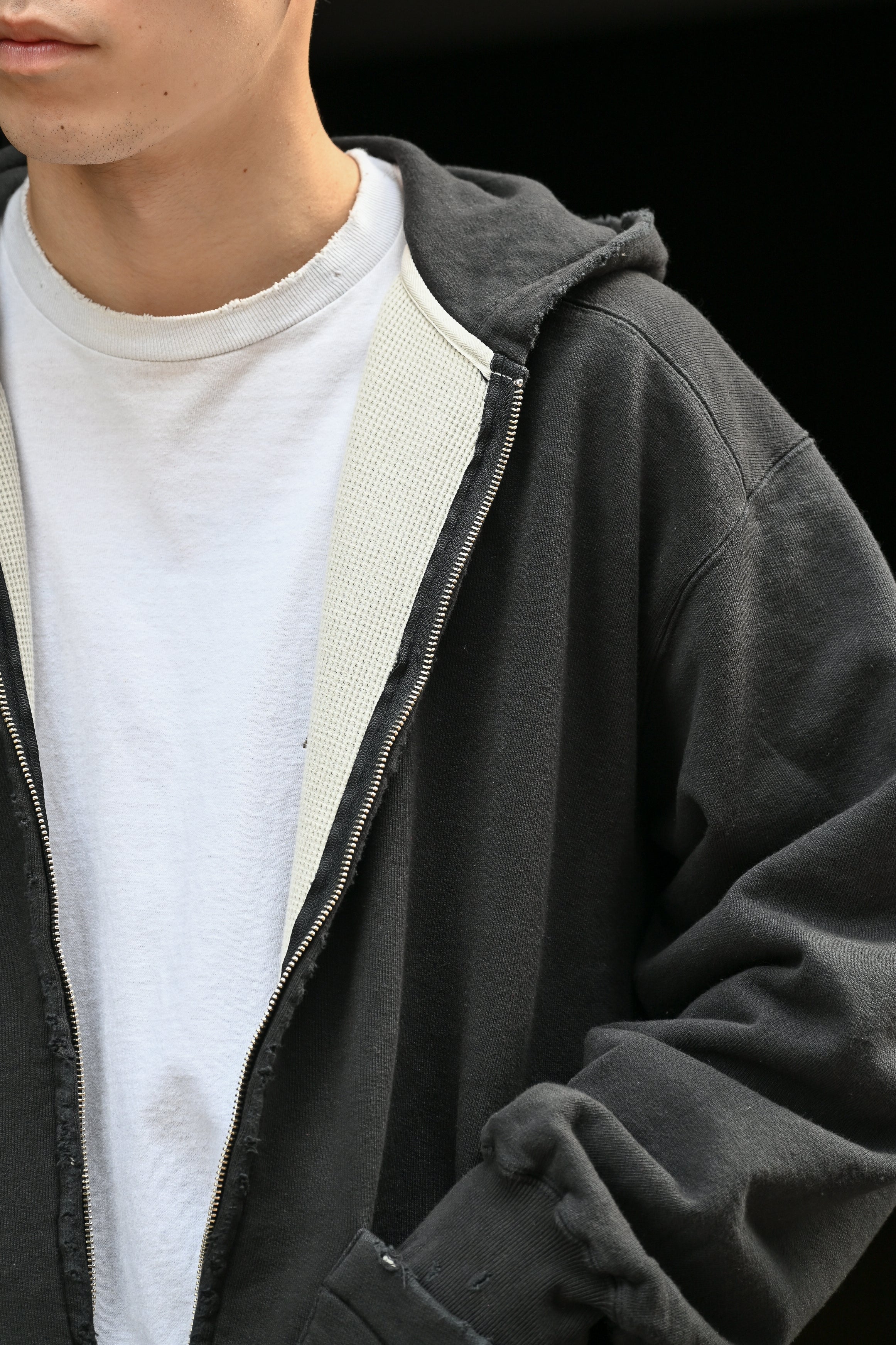 まえANCELLM ZIP-UP HOODIE 同型同色 まえ様専用ANCELLM ZIP-UP HOODIE 同型同色 - メルカリ