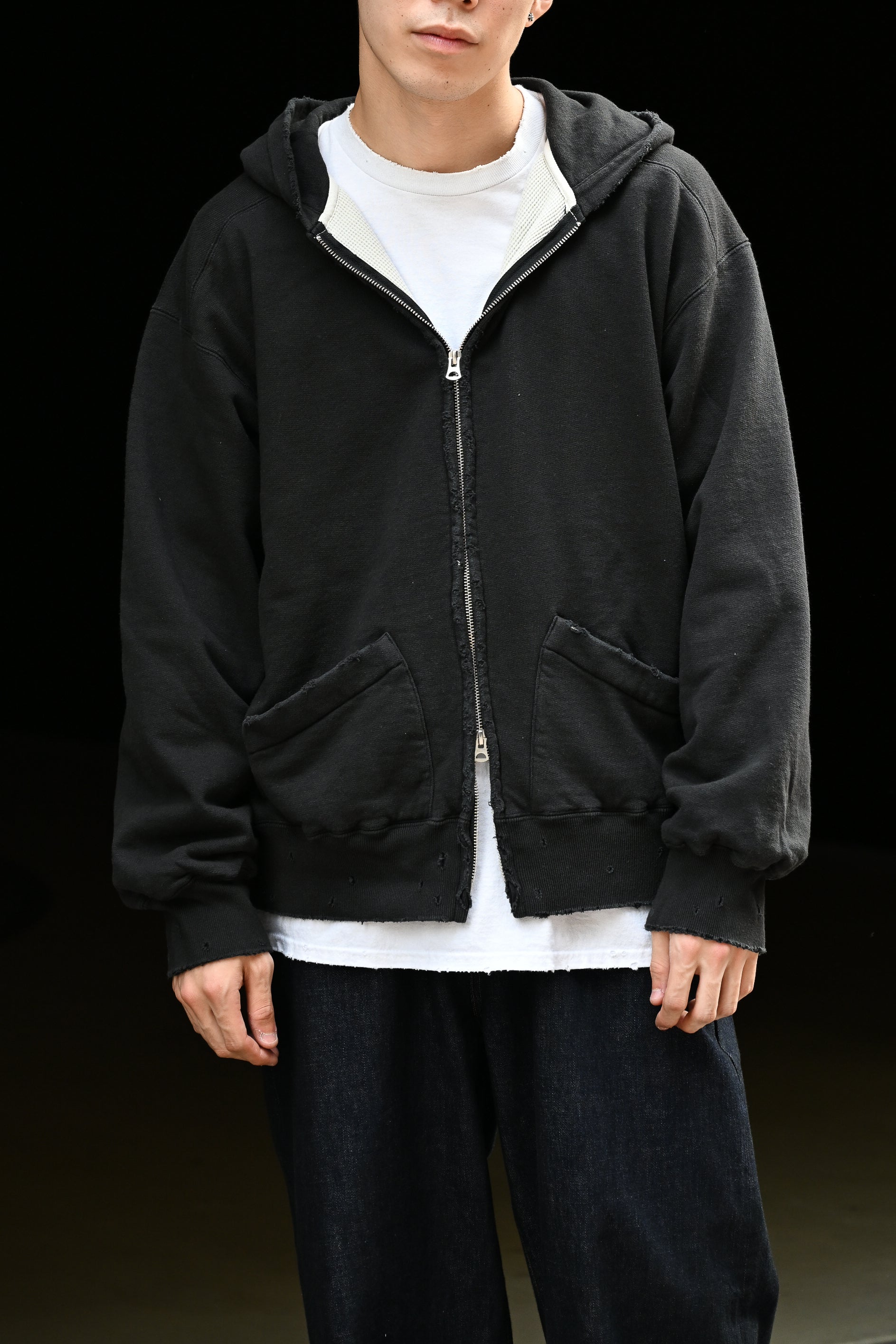 ancellm zip up hoodie サイズ3 ANCELLM/アンセルム/ZIP UP HOODIE | GARDEN（ガーデン