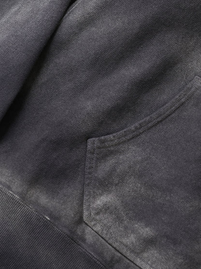 ANCELLM / SWITCHING HOODIE -BLACK