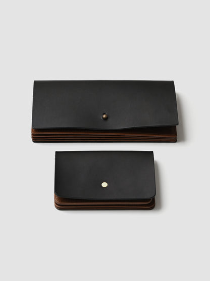 forme / Wallet Liscio  -BLACK