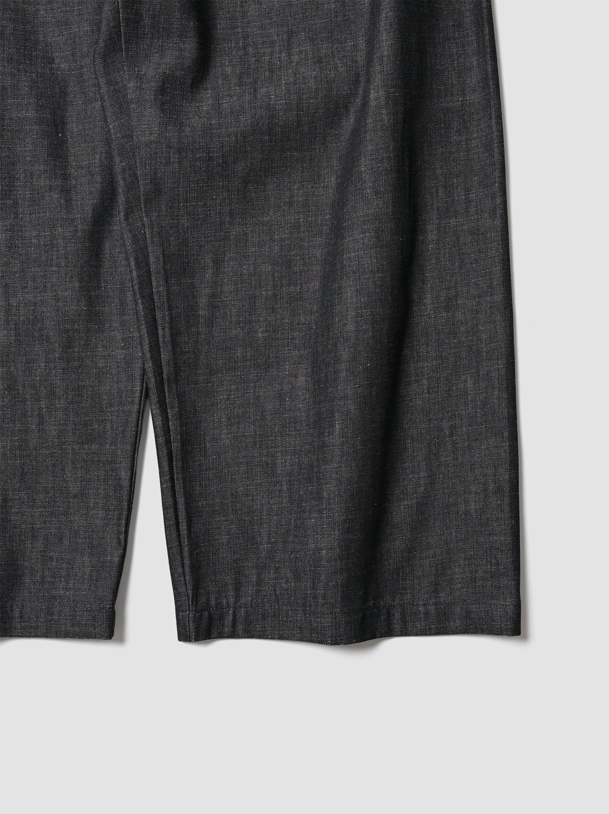 GABRIELA COLL GARMENTS ポケットトラウザー【サイズ3】 GABRIELA COLL GARMENTS / DENIM FLAP POCKET TROUSERS -BLACK DENIM