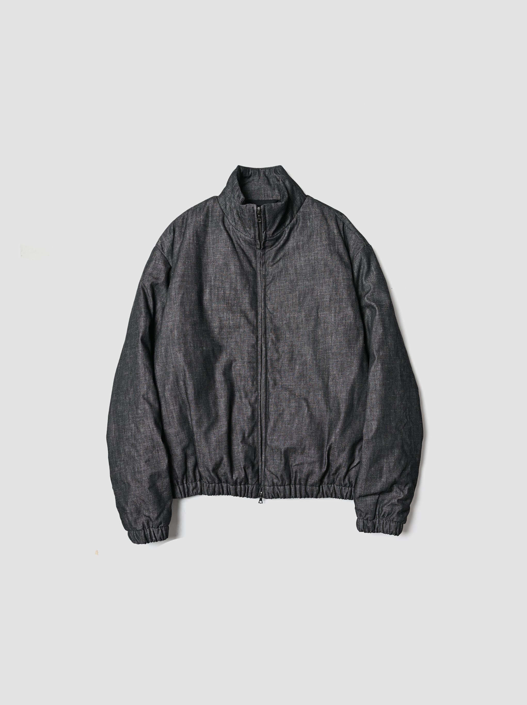 GABRIELA COLL GARMENTS / DENIM PADDED JACKET -BLACK DENIM