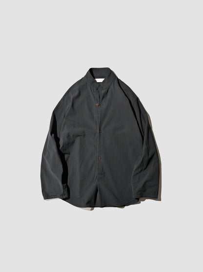 barbell object / twill po -BLACK