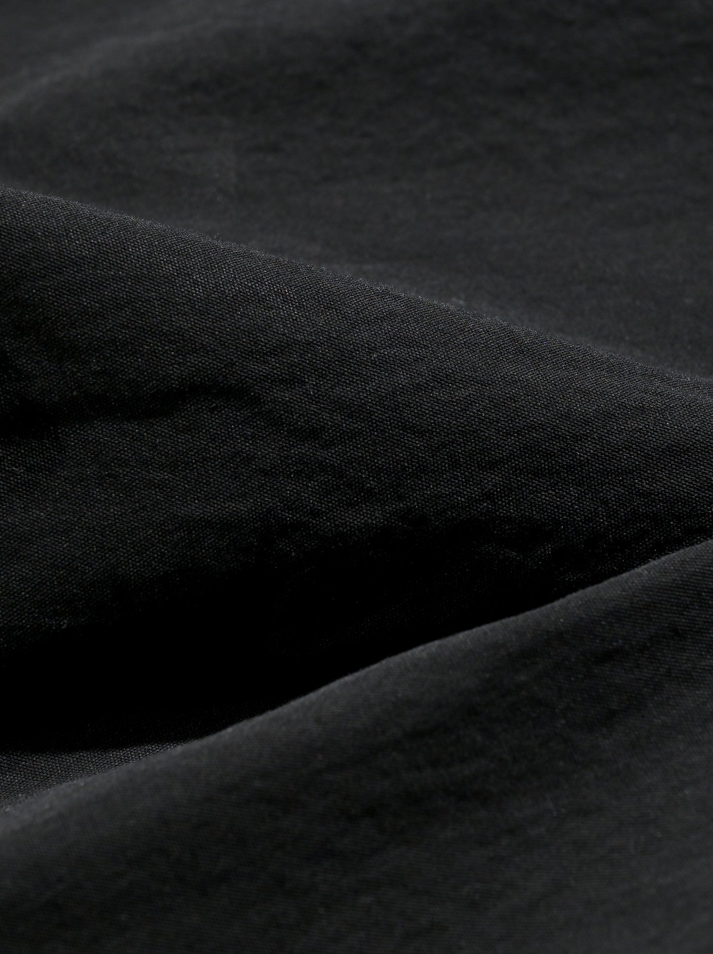 barbell object / twill po -BLACK