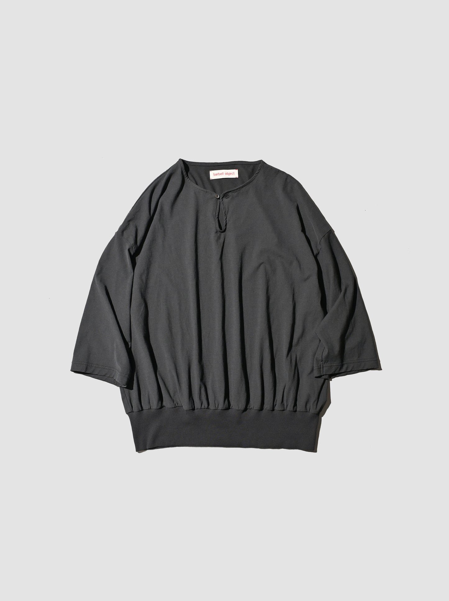 barbell object / hh top -CHACOAL