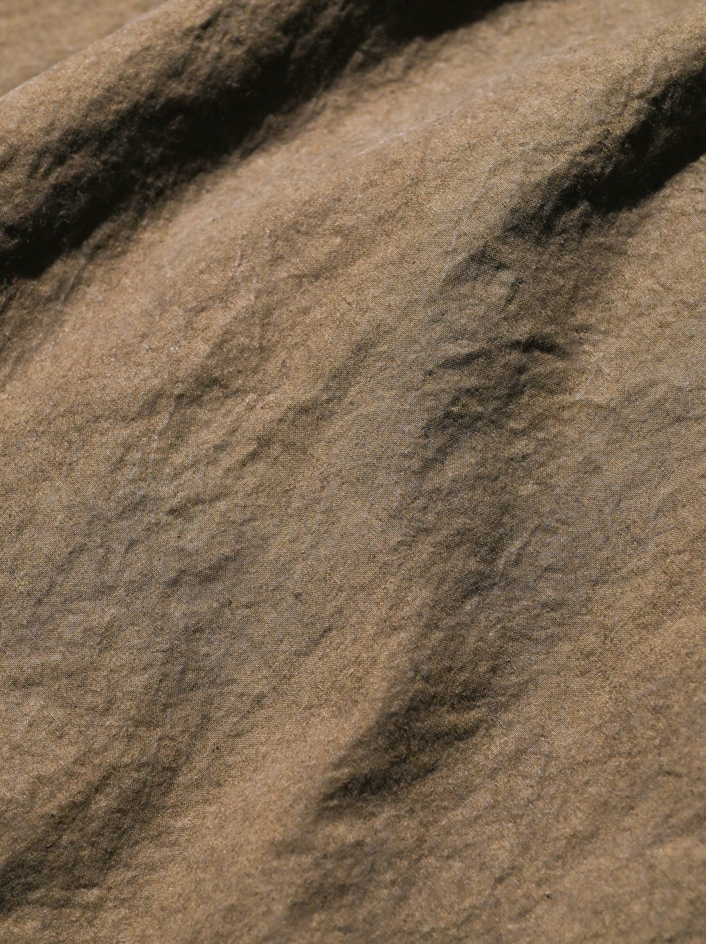 barbell object / zipper pt -KHAKI