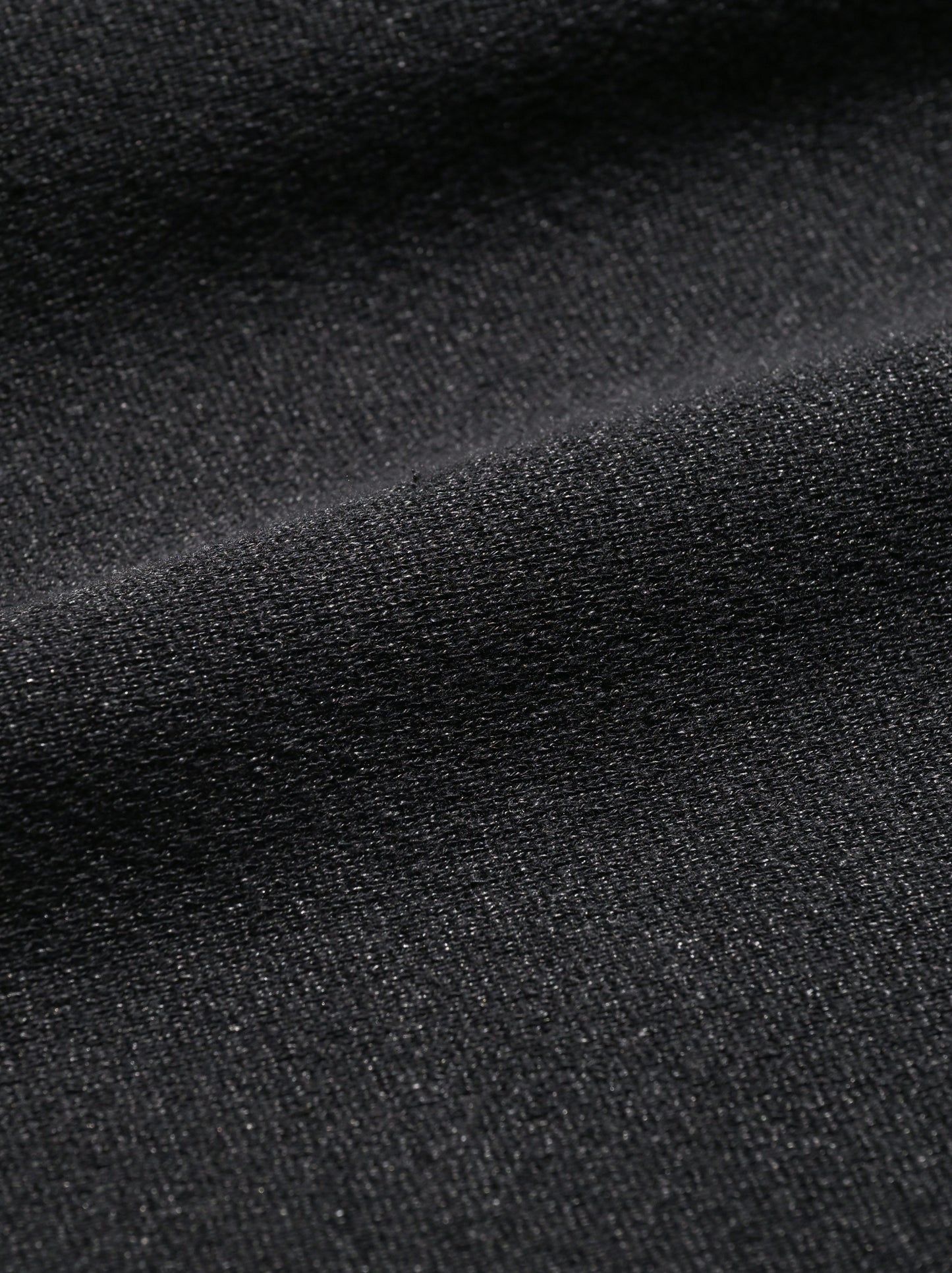 POSTELEGANT / Hemp Cotton Knit Pull-Over -BLACK