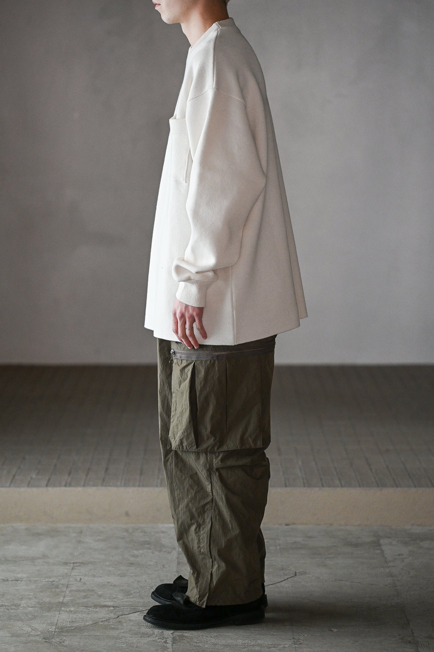barbell object / un sl pt -KHAKI